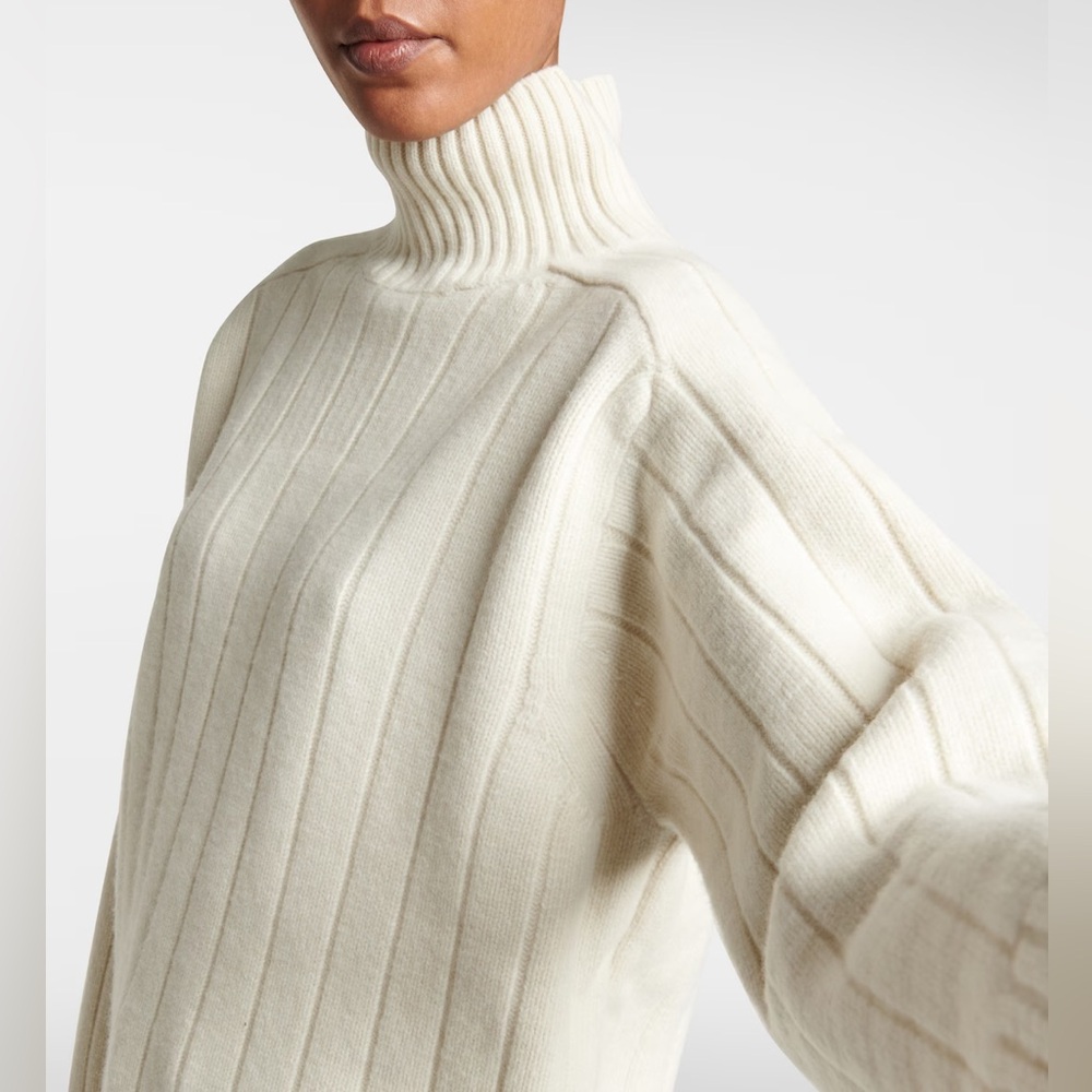 Totême ribbed wool and cashmere sweater